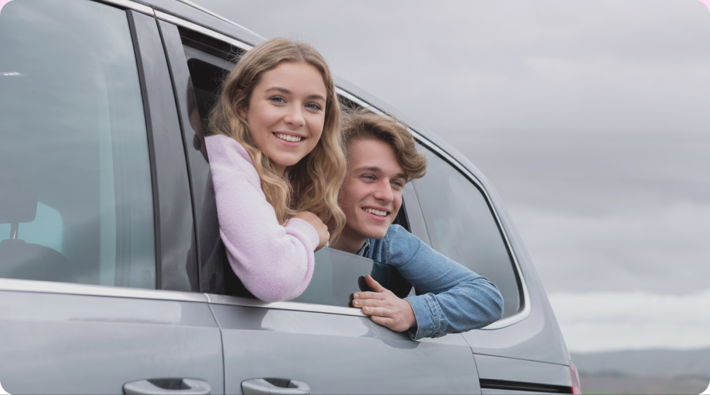 Automobilistes satisfaits